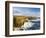 The Cliffs of Yesnaby in Orkney, Orkney islands, Scotland.-Martin Zwick-Framed Photographic Print