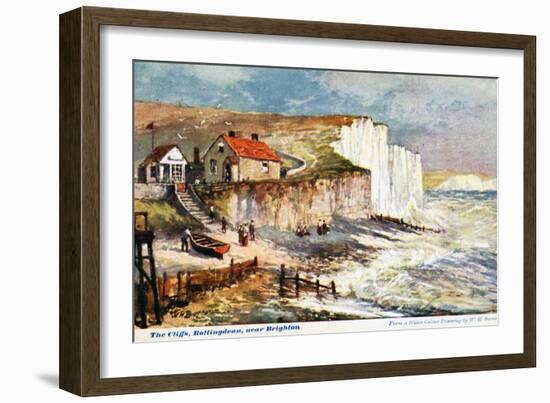 The Cliffs, Rottingdean, Near Brighton, 1905-William Henry Borrow-Framed Giclee Print