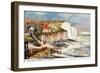 The Cliffs, Rottingdean, Near Brighton, 1905-William Henry Borrow-Framed Giclee Print