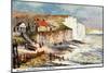 The Cliffs, Rottingdean, Near Brighton, 1905-William Henry Borrow-Mounted Giclee Print