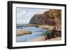 The Cliffs, Staithes-Alfred Robert Quinton-Framed Giclee Print