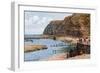 The Cliffs, Staithes-Alfred Robert Quinton-Framed Giclee Print