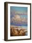 The Cliffs-Vahe Yeremyan-Framed Art Print