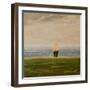 The Clifftop, 2016, (Oil on Panel)-Chris Ross Williamson-Framed Giclee Print