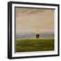 The Clifftop, 2016, (Oil on Panel)-Chris Ross Williamson-Framed Giclee Print