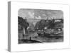 The Clifton Suspension Bridge across the River Avon, 1864-null-Stretched Canvas