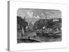 The Clifton Suspension Bridge across the River Avon, 1864-null-Stretched Canvas