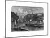 The Clifton Suspension Bridge across the River Avon, 1864-null-Mounted Giclee Print