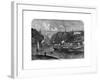 The Clifton Suspension Bridge across the River Avon, 1864-null-Framed Giclee Print