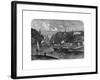 The Clifton Suspension Bridge across the River Avon, 1864-null-Framed Giclee Print