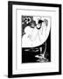 The Climax-Aubrey Beardsley-Framed Giclee Print