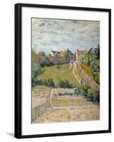 The Climbing Path, 1875-Alfred Sisley-Framed Giclee Print