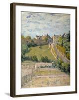 The Climbing Path, 1875-Alfred Sisley-Framed Giclee Print