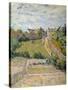 The Climbing Path, 1875-Alfred Sisley-Stretched Canvas