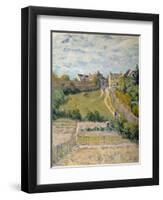 The Climbing Path, 1875-Alfred Sisley-Framed Giclee Print