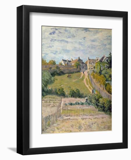 The Climbing Path, 1875-Alfred Sisley-Framed Giclee Print