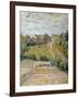 The Climbing Path, 1875-Alfred Sisley-Framed Giclee Print