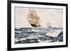 The Clipper 'Fychow' in company-James Brereton-Framed Giclee Print