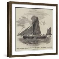 The Clipper Sailing-Barge Thames, Built for Woolwich Dockyard-null-Framed Giclee Print