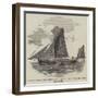 The Clipper Sailing-Barge Thames, Built for Woolwich Dockyard-null-Framed Giclee Print