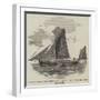 The Clipper Sailing-Barge Thames, Built for Woolwich Dockyard-null-Framed Giclee Print