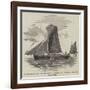 The Clipper Sailing-Barge Thames, Built for Woolwich Dockyard-null-Framed Giclee Print