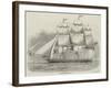 The Clipper Ship Chrysolite-null-Framed Giclee Print