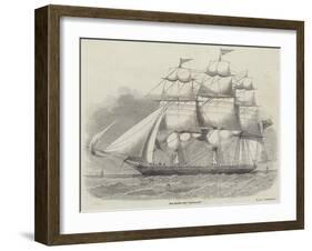 The Clipper Ship Chrysolite-null-Framed Giclee Print