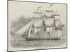The Clipper Ship Chrysolite-null-Mounted Giclee Print