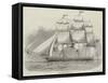 The Clipper Ship Chrysolite-null-Framed Stretched Canvas