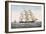 The Clipper Ship "Flying Cloud", Published by Currier and Ives, 1852-null-Framed Giclee Print