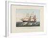 The Clipper Ship “Sovereign of the Seas”, 1852-Nathaniel Currier-Framed Art Print