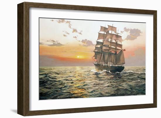 The Clipper 'Wylo'-James Brereton-Framed Giclee Print