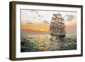 The Clipper 'Wylo'-James Brereton-Framed Giclee Print