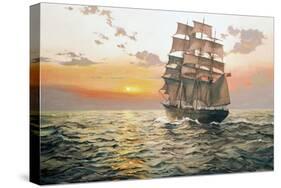 The Clipper 'Wylo'-James Brereton-Stretched Canvas