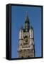 The Clock and the Top of the Belfry-null-Framed Stretched Canvas