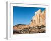 The Clock Tower and cafe, Jacob's Ladder Beach, Sidmouth, Devon, England, United Kingdom, Europe-Jean Brooks-Framed Photographic Print