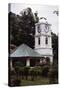 The Clock Tower in the Botanical Garden-null-Stretched Canvas