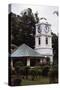 The Clock Tower in the Botanical Garden-null-Stretched Canvas