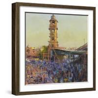 The Clock Tower, Last Light, Jodhpur-Andrew Gifford-Framed Giclee Print