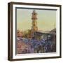 The Clock Tower, Last Light, Jodhpur-Andrew Gifford-Framed Giclee Print