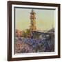 The Clock Tower, Last Light, Jodhpur-Andrew Gifford-Framed Giclee Print