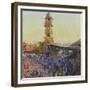 The Clock Tower, Last Light, Jodhpur-Andrew Gifford-Framed Giclee Print