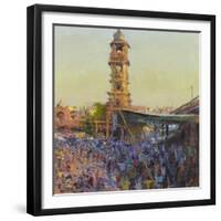 The Clock Tower, Last Light, Jodhpur-Andrew Gifford-Framed Giclee Print