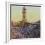 The Clock Tower, Last Light, Jodhpur-Andrew Gifford-Framed Giclee Print