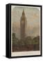 The Clock Tower, New Houses of Parliament-null-Framed Stretched Canvas