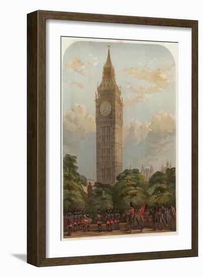 The Clock Tower-null-Framed Giclee Print