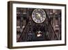 The Clock with Maennleinlaufen-null-Framed Giclee Print