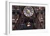 The Clock with Maennleinlaufen-null-Framed Giclee Print