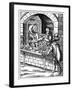 The Clockmaker, 16th Century-Jost Amman-Framed Giclee Print